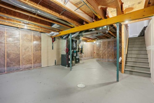 91 Evanscrest Way Nw, Calgary, AB - Indoor Photo Showing Basement