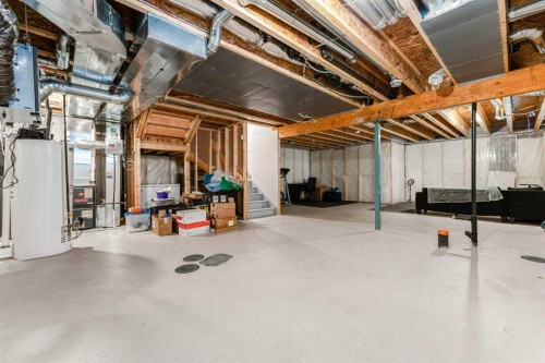 1425 Chinook Gate Glen Sw, Airdrie, AB - Indoor Photo Showing Basement