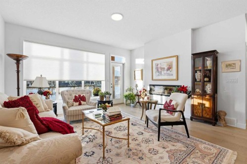 119 Marina Cove Se, Calgary, AB - Indoor Photo Showing Living Room