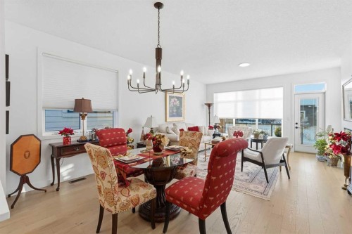119 Marina Cove Se, Calgary, AB - Indoor Photo Showing Dining Room