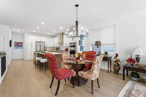 119 Marina Cove Se, Calgary, AB - Indoor Photo Showing Dining Room