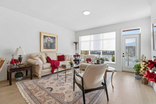 119 Marina Cove Se, Calgary, AB - Indoor Photo Showing Living Room