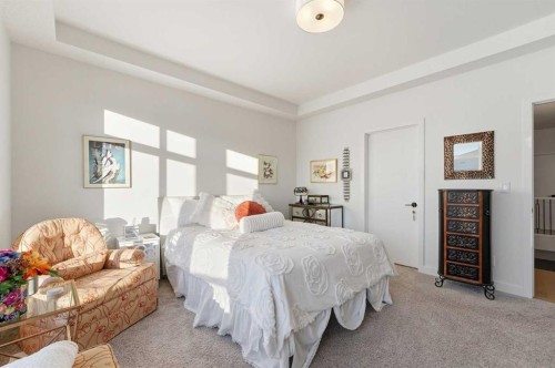 119 Marina Cove Se, Calgary, AB - Indoor Photo Showing Bedroom