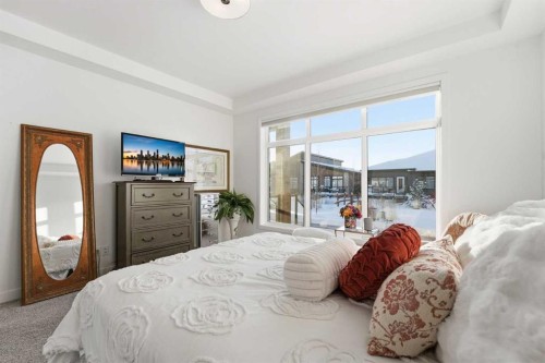 119 Marina Cove Se, Calgary, AB - Indoor Photo Showing Bedroom