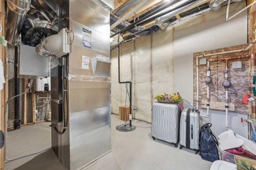 119 Marina Cove Se, Calgary, AB - Indoor Photo Showing Basement