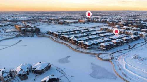 119 Marina Cove Se, Calgary, AB - Outdoor With View