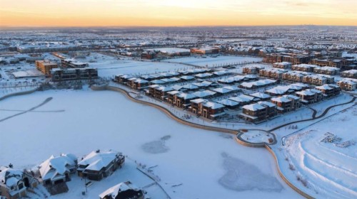 119 Marina Cove Se, Calgary, AB - Outdoor With View