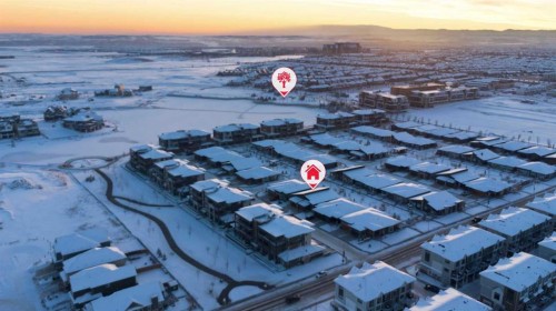 119 Marina Cove Se, Calgary, AB - Outdoor With View