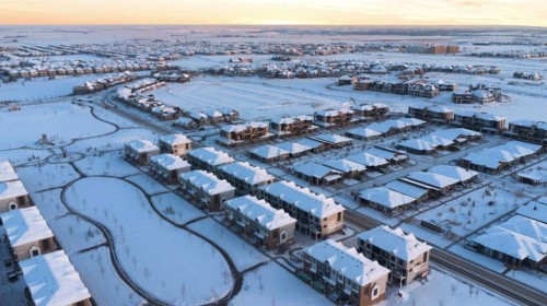 119 Marina Cove Se, Calgary, AB - Outdoor With View