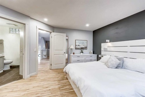 412 Mckerrell Place Se, Calgary, AB - Indoor Photo Showing Bedroom