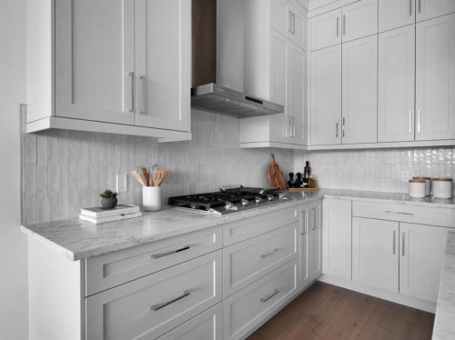 27 Royal Birch Cove Nw, Calgary, AB - Indoor Photo Showing Kitchen With Upgraded Kitchen