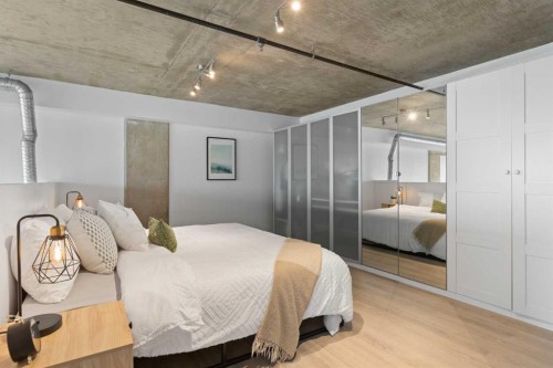 510-535 8 Avenue Se, Calgary, AB - Indoor Photo Showing Bedroom