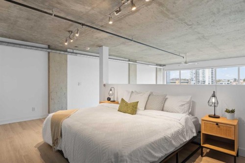 510-535 8 Avenue Se, Calgary, AB - Indoor Photo Showing Bedroom