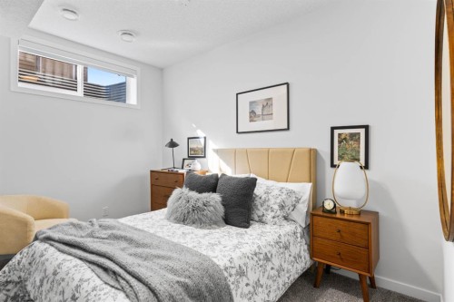 149 Lewiston Street Ne, Calgary, AB - Indoor Photo Showing Bedroom