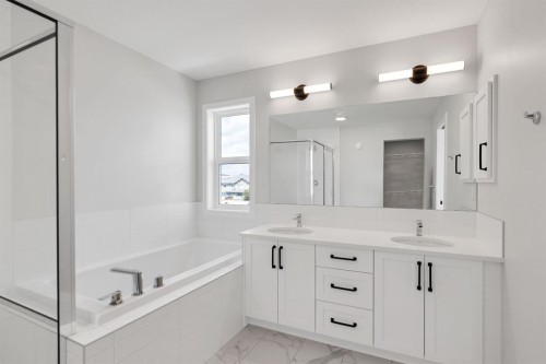 72 Lewiston Drive Ne, Calgary, AB - Indoor Photo Showing Bathroom