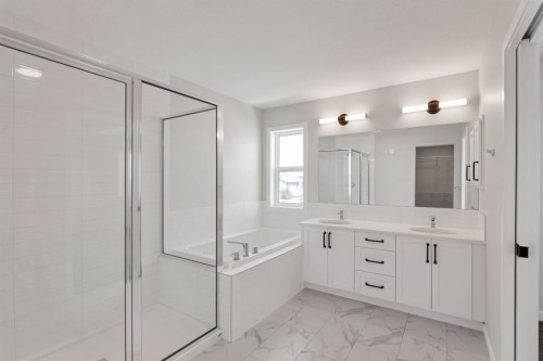 72 Lewiston Drive Ne, Calgary, AB - Indoor Photo Showing Bathroom