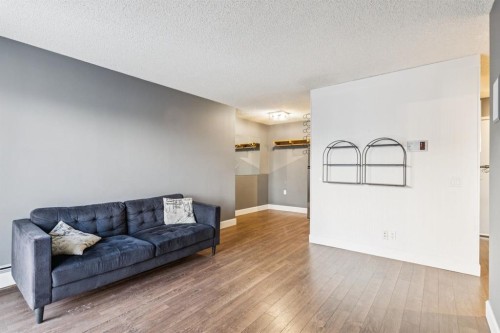 405-2140 17A Street Sw, Calgary, AB - Indoor Photo Showing Living Room