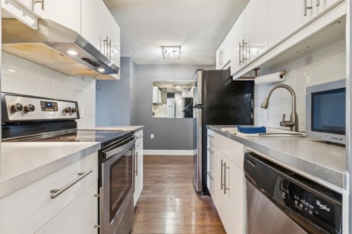 405-2140 17A Street Sw, Calgary, AB - Indoor Photo Showing Kitchen