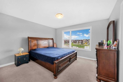 392 Cornerstone Passage Ne, Calgary, AB - Indoor Photo Showing Bedroom