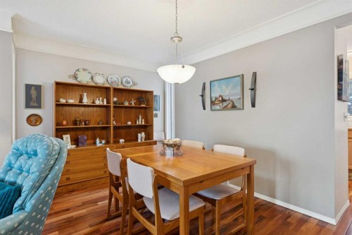 201-132 Straddock Crescent Sw, Calgary, AB - Indoor Photo Showing Dining Room