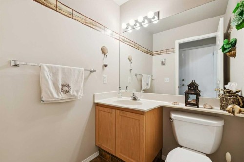 201-132 Straddock Crescent Sw, Calgary, AB - Indoor Photo Showing Bathroom