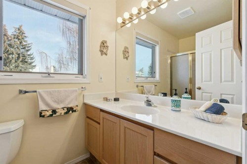 201-132 Straddock Crescent Sw, Calgary, AB - Indoor Photo Showing Bathroom