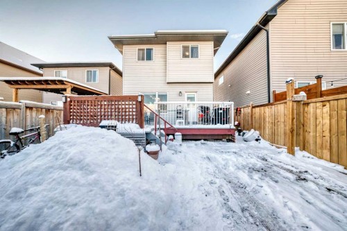 185 Legacy Crescent Se, Calgary, AB - Outdoor With Deck Patio Veranda With Exterior