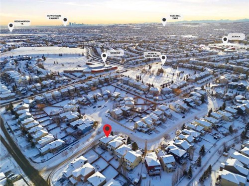 202 Panamount Court Nw, Calgary, AB - Outdoor With View