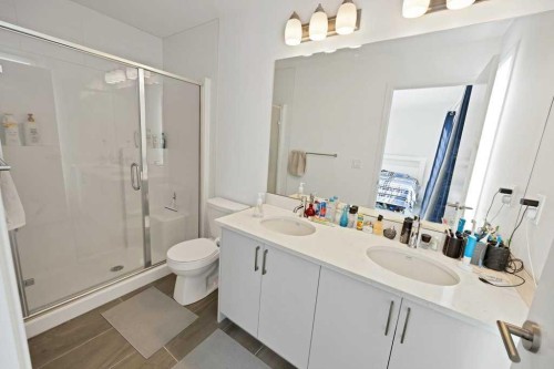 117 South Point Sw, Airdrie, AB - Indoor Photo Showing Bathroom