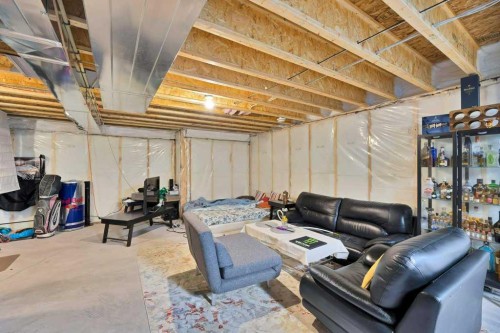 117 South Point Sw, Airdrie, AB - Indoor Photo Showing Basement
