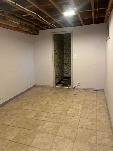 112 Allison Street, Acme, AB - Indoor Photo Showing Basement