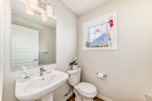 206 Cranbrook Square Se, Calgary, AB - Indoor Photo Showing Bathroom