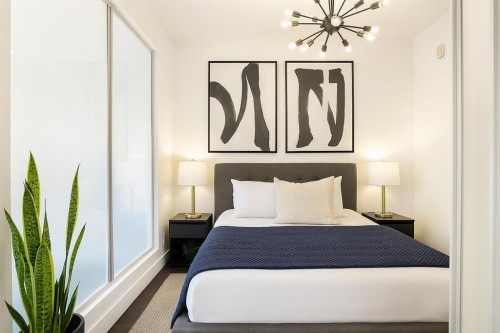 1506-1500 7 Street Sw, Calgary, AB - Indoor Photo Showing Bedroom