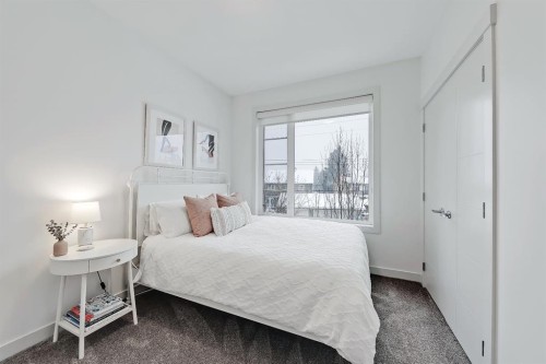 1229 Regal Crescent Ne, Calgary, AB - Indoor Photo Showing Bedroom