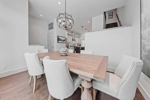 1229 Regal Crescent Ne, Calgary, AB - Indoor Photo Showing Dining Room