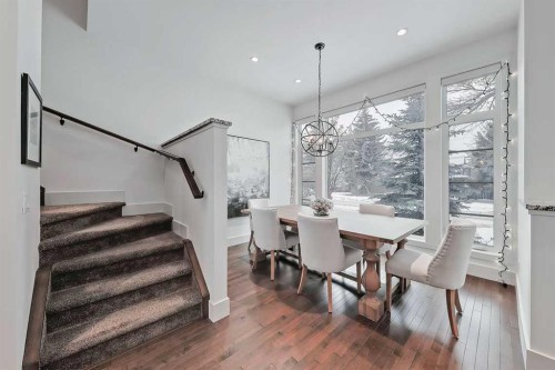 1229 Regal Crescent Ne, Calgary, AB - Indoor Photo Showing Dining Room