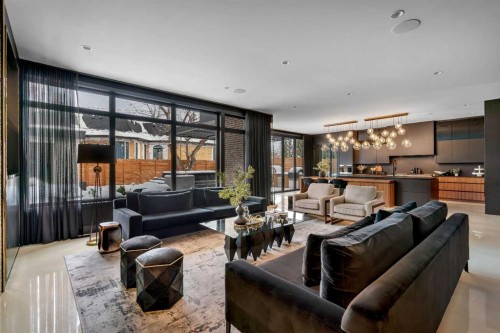 4116 Crestview Road Sw, Calgary, AB - Indoor Photo Showing Living Room