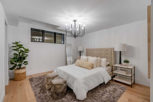 4116 Crestview Road Sw, Calgary, AB - Indoor Photo Showing Bedroom