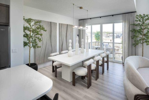 29 Wolf Hollow Common Se, Calgary, AB - Indoor Photo Showing Dining Room