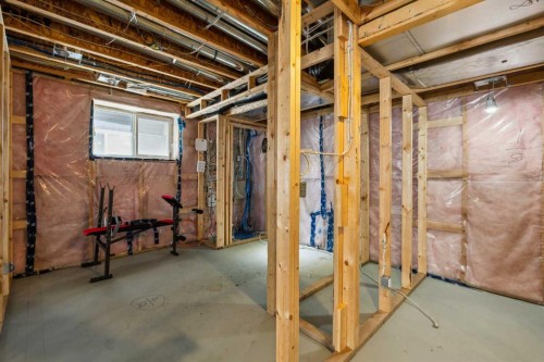 152 Evansborough Way Nw, Calgary, AB - Indoor Photo Showing Basement