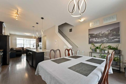 154 Redstone View Ne, Calgary, AB - Indoor Photo Showing Dining Room