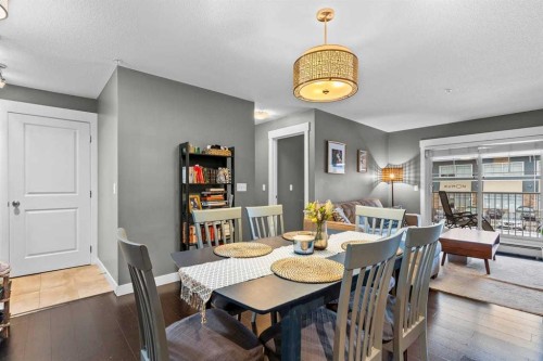 3204-11 Mahogany Row Se, Calgary, AB - Indoor Photo Showing Dining Room
