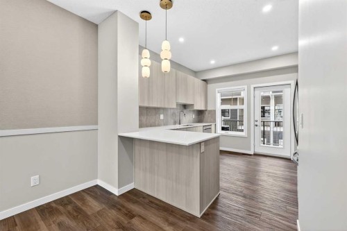 589 Mahogany Road Se, Calgary, AB - Indoor Photo Showing Kitchen
