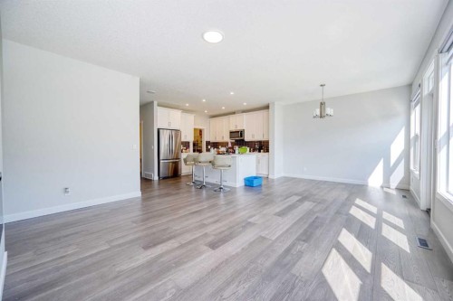 38 Setonstone Green Se, Calgary, AB - Indoor Photo Showing Living Room