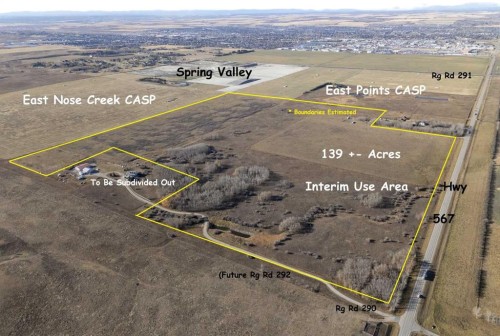 139 Acres Highway 567 Ne, Airdrie, AB 