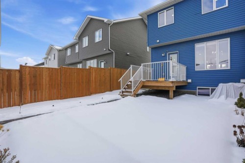 496 Reynolds Avenue Sw, Airdrie, AB - Outdoor With Deck Patio Veranda With Exterior
