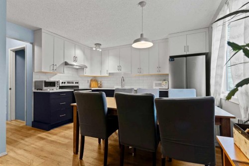 6 Castleglen Road Ne, Calgary, AB - Indoor Photo Showing Kitchen With Stainless Steel Kitchen With Upgraded Kitchen