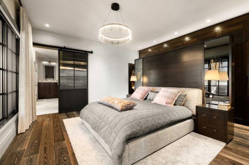 2 Silverhorn Park, Rural Rocky View County, AB - Indoor Photo Showing Bedroom