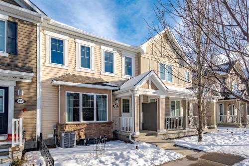 3098 Windsong Boulevard Sw, Airdrie, AB - Outdoor With Deck Patio Veranda With Facade