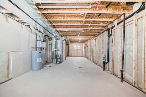 316 Cornerbrook Drive Ne, Calgary, AB - Indoor Photo Showing Basement